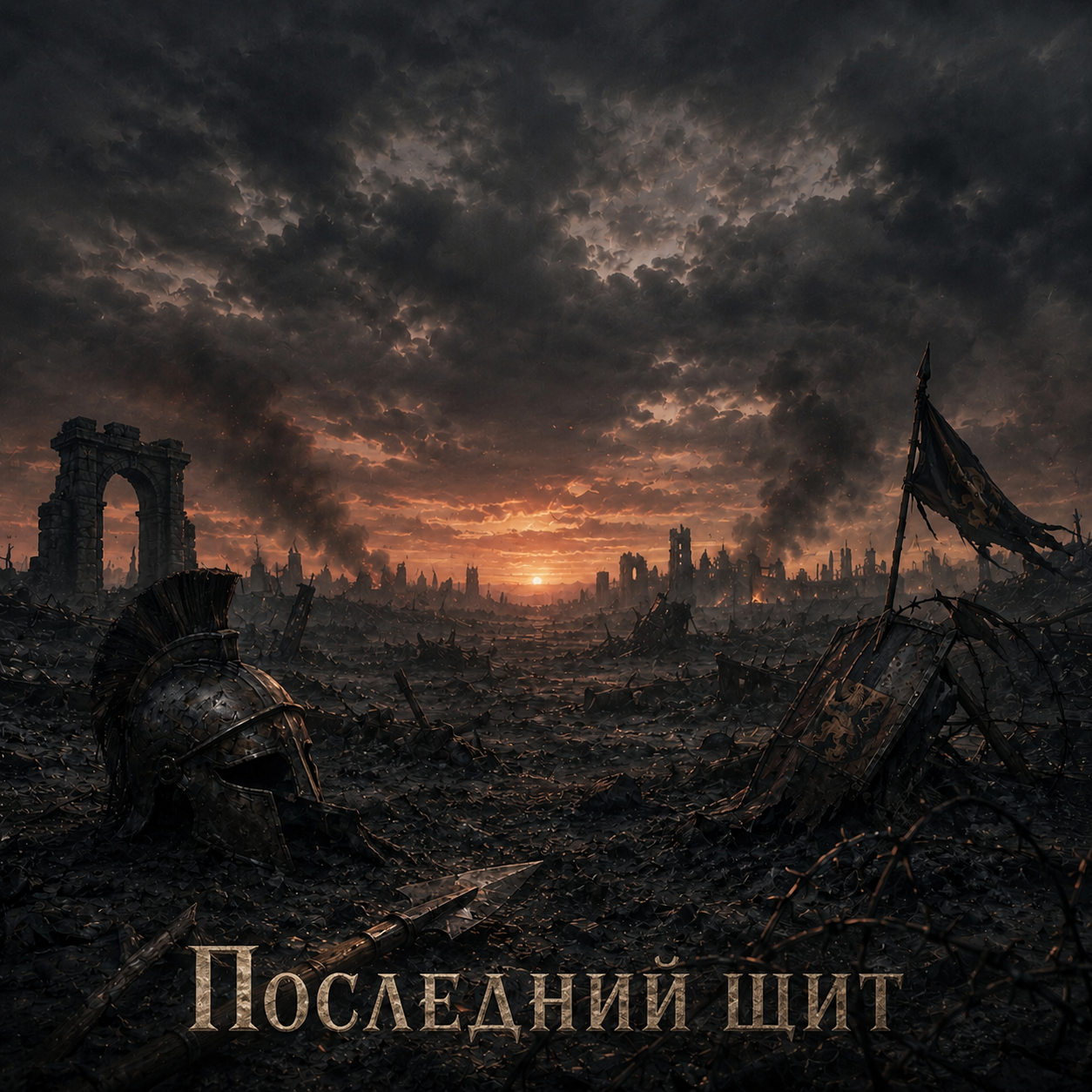 Последний щит · иллюстрация из архива