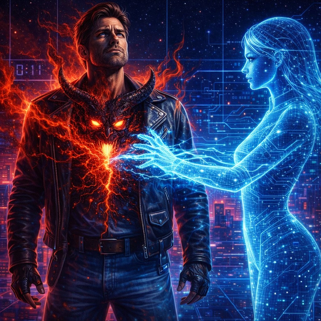 Demon Siege · иллюстрация из архива