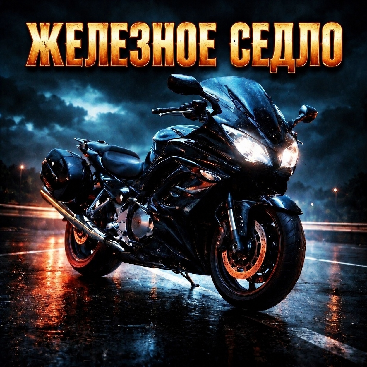 Железное седло · иллюстрация из архива