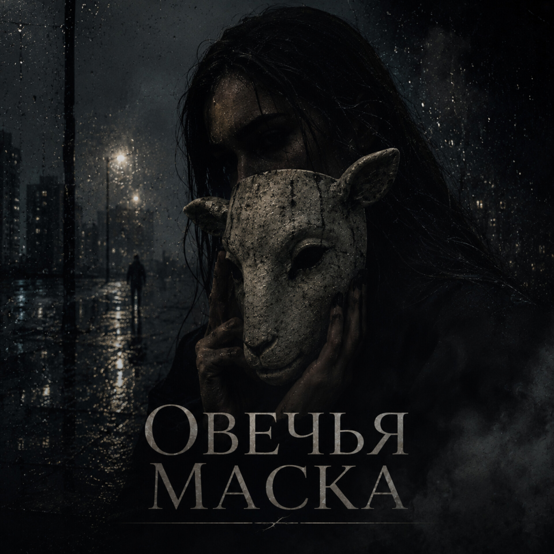 Овечья маска · иллюстрация из архива
