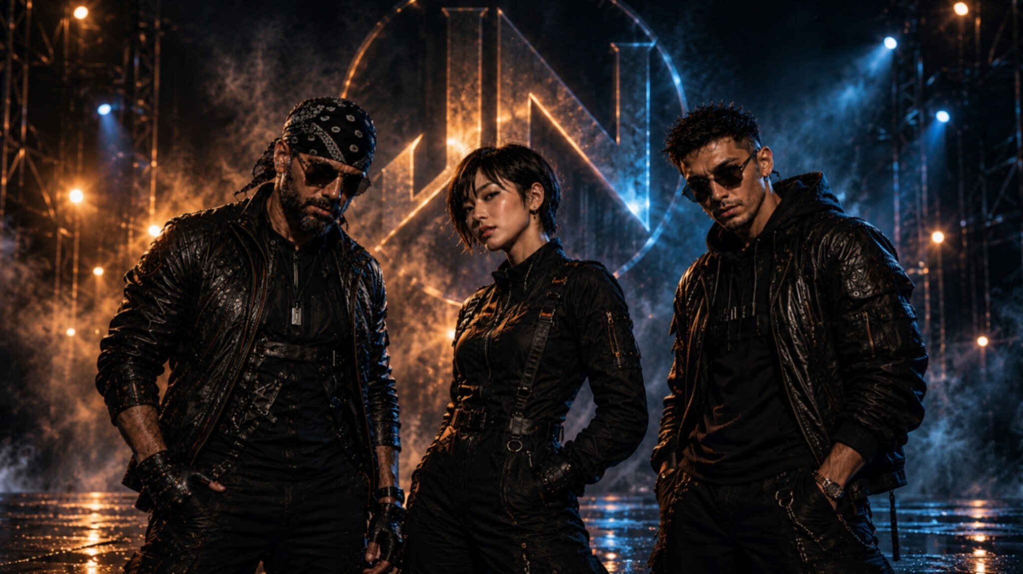 Джек, Лира и Кай — сценические образы Jack & Nova